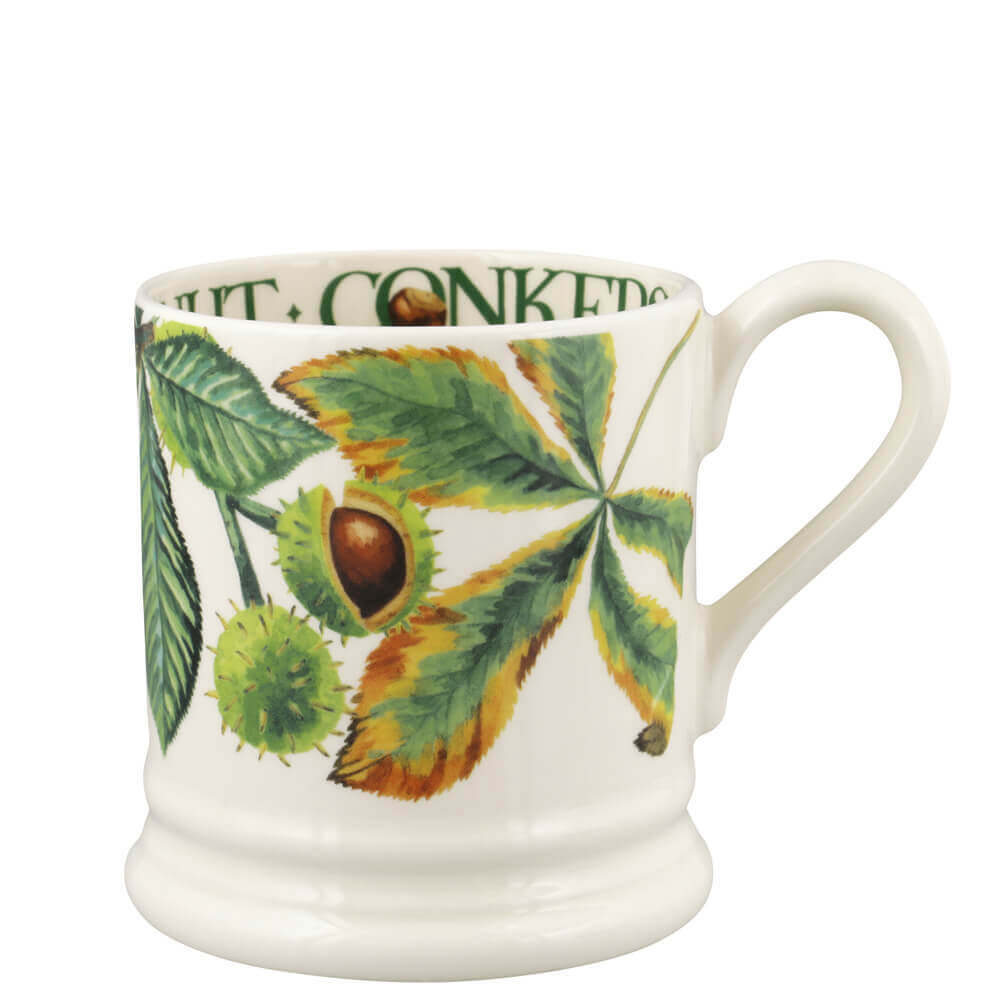 Emma Bridgewater Horse Chestnut & Conker Half Pint Mug